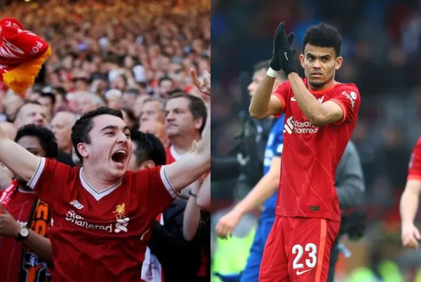 El colombiano Luis Díaz jugó 88 minutos completos en su segundo partido y fue ovacionado por todo el estadio del Liverpool.