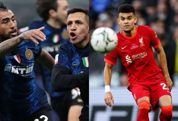 El colombiano Luis Díaz jugó pocos minutos en la Champions League y tuvo una jugada trascendental donde no pudo definir el partido por culpa de Arturo Vidal.