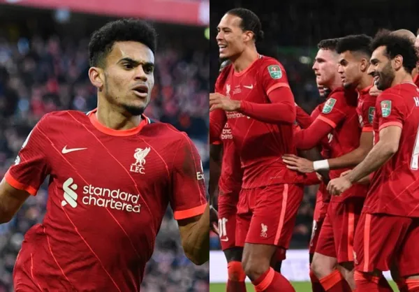 El colombiano Luis Díaz sumó su primer título con el Liverpool en Inglaterra.