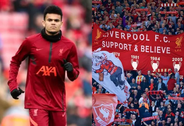 El colombiano Luis Díaz vivió una jornada de ensueño en lo que fue su primer partido con el Liverpool de Inglaterra.