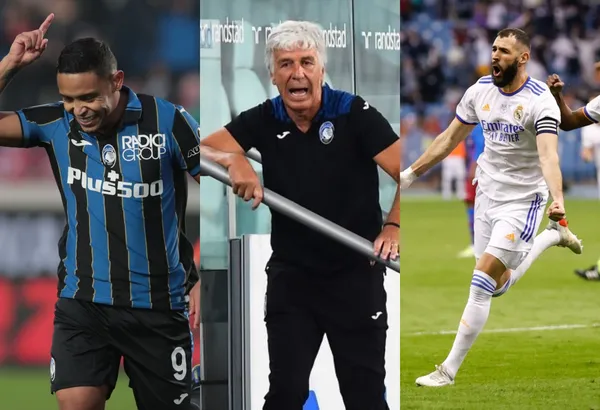 El colombiano Luis Muriel marcó un doblete en la Europa League y su entrenador se quedó perplejo.