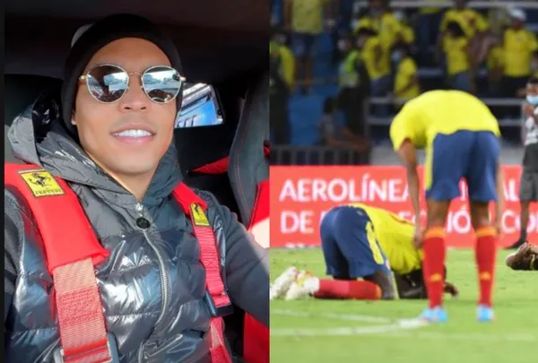 El colombiano Luis Muriel se dejó ver en las redes sociales presumiendo su lujoso Ferrari, todo esto en paralelo mientras la Selección Colombia lucha por no quedar eliminada.