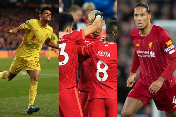 El colombiano marcó el tercer gol en la victoria de Liverpool ante Benfica en Champions League y Roberto Firmino fue el jugador que más se alegró, lo felicitó y luego habló con Díaz.