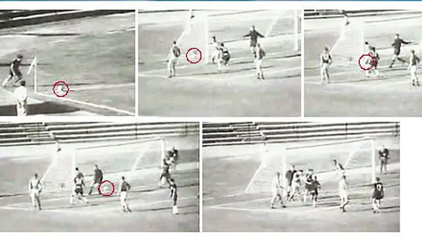 El colombiano Marcos Coll fue quien se encargó de marcar esta primera diana ante la Unión Soviética, que pasaría a la historia.