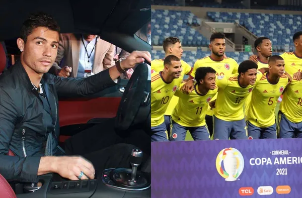 El colombiano Miguel Ángel Borja tiene uno de los autos de la colección de Cristiano Ronaldo, Borja sin tanto marketing puede jactarse de tenerlo y el carro es un clásico que nunca pasa de moda.