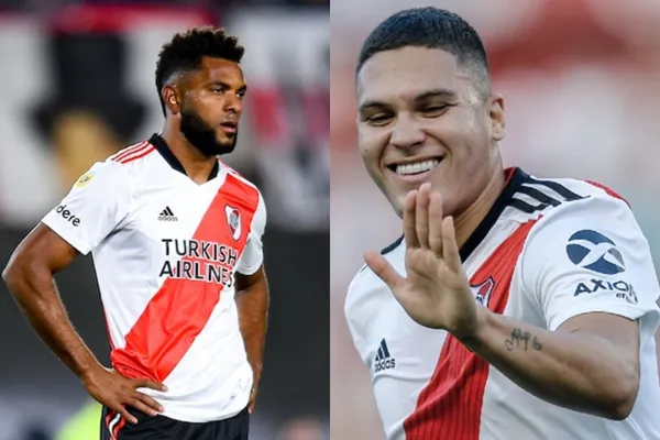 El colombiano Miguel Ángel Borja no vive un buen presente en River Plate por su rendimiento irregular