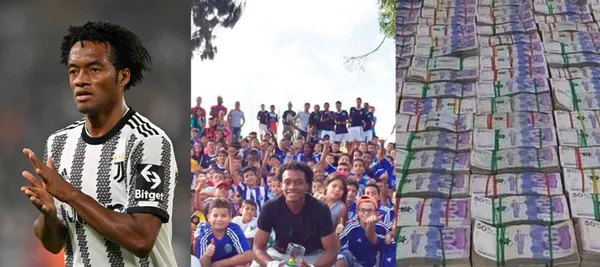 El colombiano milita en Juventus desde hacer varias temporadas donde tiene un millonario salario