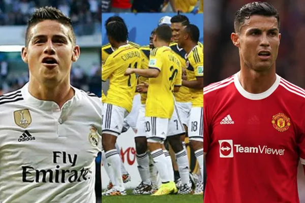 El colombiano podría llegar al Manchester United y ser compañero de Cristiano Ronaldo