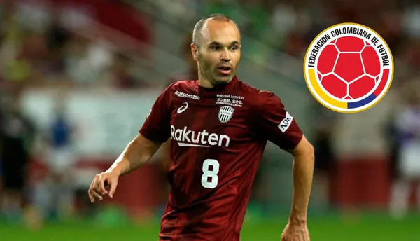 El colombiano que pudo llegar a jugar con Andrés Iniesta en Japón pero decidió fichar por un club que pelea el descenso ¿Fue la mejor decisión?