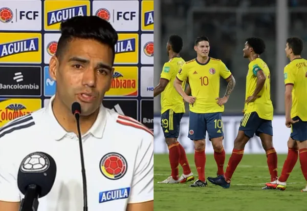 El colombiano Radamel Falcao habló luego de la derrota contra Argentina y sus palabras dejan claro el malestar interno que hay en el equipo.