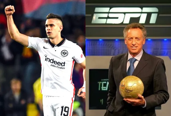 El colombiano Rafael Santos Borré goleó al FC Barcelona.