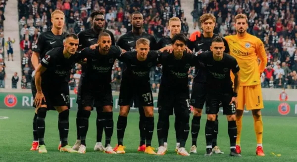 El colombiano recibió otra vez la confianza del Eintracht Frankfurt y no pudo dar la talla para marcar un gol en la Europa League y su sequía de goles sigue en aumento.