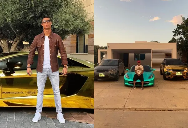 El colombiano Roger Martínez sin tanto marketing tiene lujos cercanos al crack Cristiano Ronaldo.