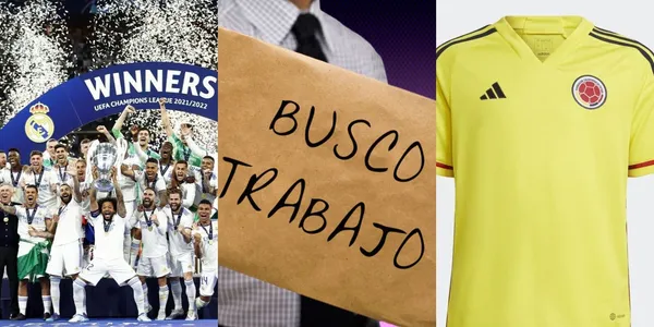 El colombiano se bailó al Real Madrid que ganó la Champions League 2022 y ahora no tiene trabajo.