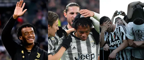 El colombiano se despide luego de varias temporadas en Juventus