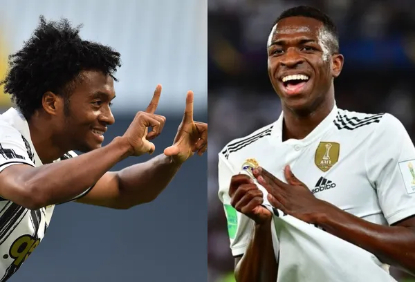 El colombiano se destacó contra la Fiorentina y se mandó una jugada al mero estilo carioca de Vinícius Júnior.