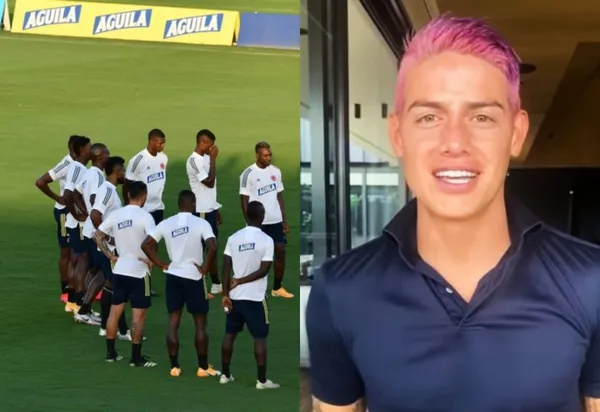 El colombiano se nota lejos del fútbol y anda en otras facetas que distan mucho de un jugador de élite.