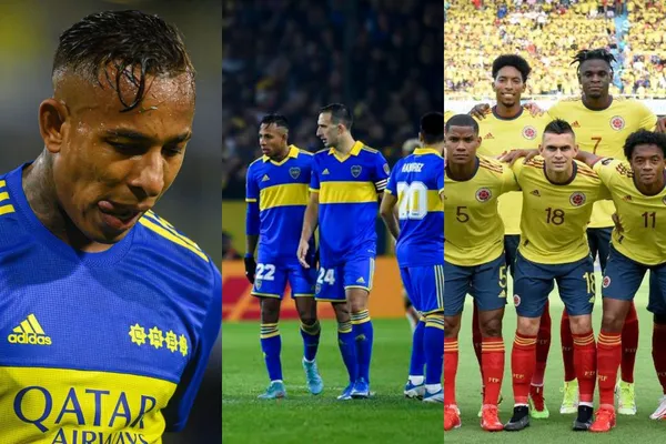 El colombiano se venía destacando en Boca Juniors y mostrando nivel para llegar a la Selección Colombia