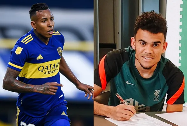 El colombiano Sebastián Villa está tratando de seguir los pasos de su paisano Luis Díaz a ver si logra que a él lo compren en Europa.