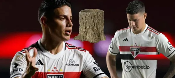 El colombiano sigue recibiendo duros comentarios por su flojo nivel en Sao Paulo de Brasil