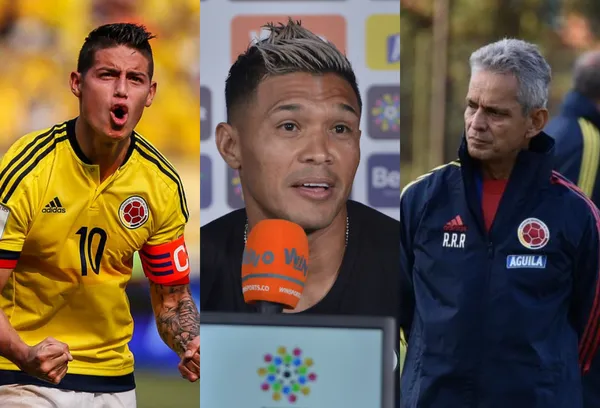 El colombiano Teófilo Gutiérrez es uno de los olvidados de Reinaldo Rueda, pero no pierde vigencia su pedido por James Rodríguez en la Selección Colombia.
