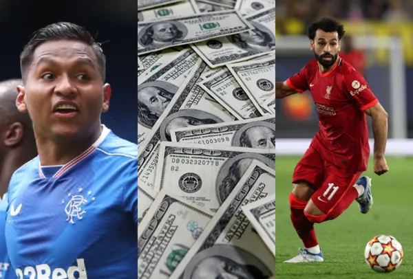 El colombiano tiene un gran lujo a la altura del delantero egipcio del Liverpool.