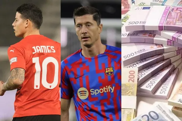 El colombiano tiene un millonario sueldo en Al Rayyan al estilo de una estrella del Barcelona