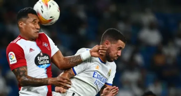 El colombiano trabajó con mucho esfuerzo pero como defensor central no pudo detener a los jugadores del Real Madrid; principalmente al francés Karim Benzema.