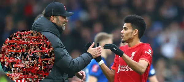 El colombiano tuvo un buen partido con Liverpool ante Everton