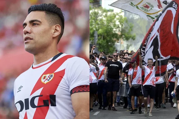 El colombiano tuvo un gesto tanto con Rayo Vallecano como con los hinchas españoles quienes han mostrado su respeto y admiración con el tigre.