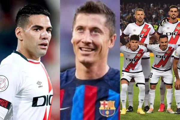 El colombiano tuvo un gran gesto en un partido del Rayo Vallecano en la liga de España