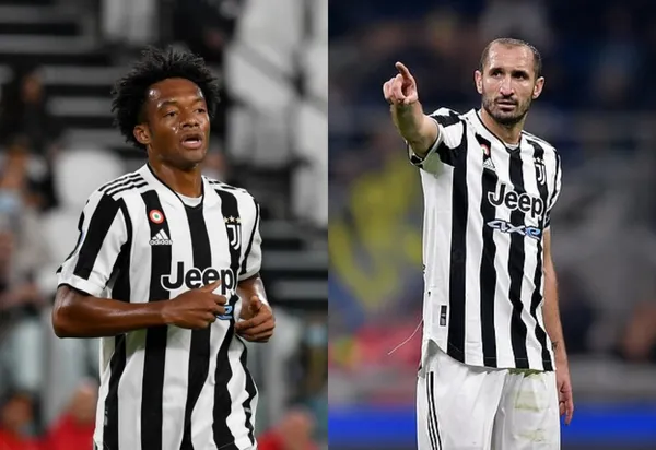 El colombiano tuvo unas palabras de elogio a su compañero Giorgio Chiellini.