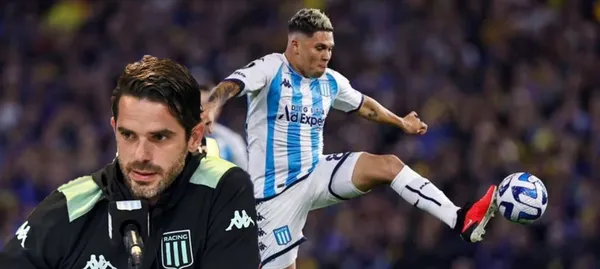 El colombiano viene de ser un crack en la victoria 2-1 de Racing ante Tigre