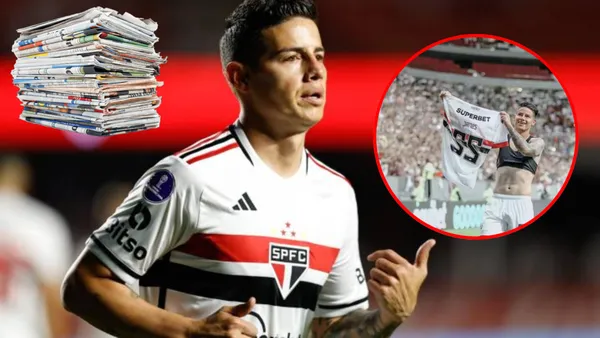 El colombiano volvió a jugar con Sao Paulo (Foto tomada de Vanguardia, One Football)