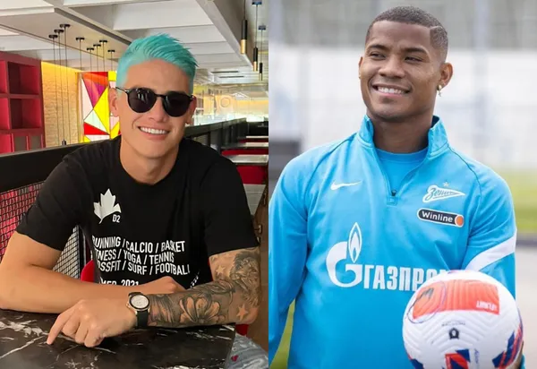 El colombiano Wilmar Barrios en las redes sociales dejó en shock a todos sus seguidores al mostrar su nuevo look y su paisano James Rodríguez reaccionó.