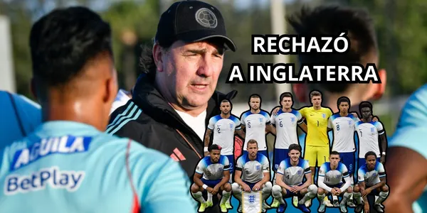 El colombo - británico puede darle una mano a la Tricolor. Foto de Lorenzo tomada del web site FCF, foto de Inglaterra de El País.