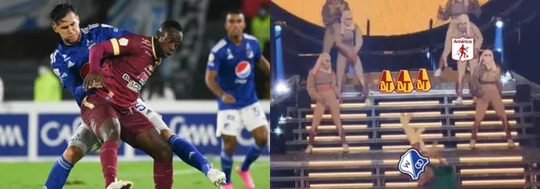 El conjunto "azul" quedo al borde del precipicio en la Liga Betplay