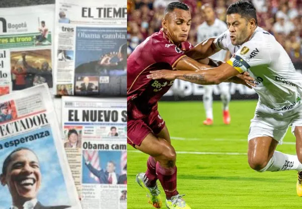 El conjunto pijao no pudo iniciar de la mejor forma su participación en la Copa Libertadores, luego de una derrota 2-0 en condición de local frente al Atlético de Mineiro. La prensa nacional resumio de forma negativa el partido.