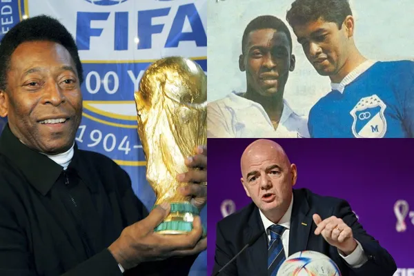 El cuadro embajador enfrentó en varias oportunidades al Santos de Pelé y lo venció