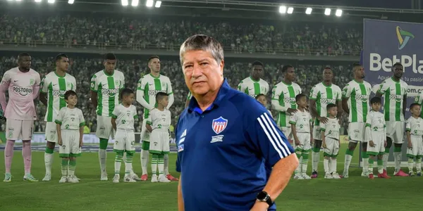 El cuadro Verdolaga terminó 1-0 el primer tiempo ante el Cali.