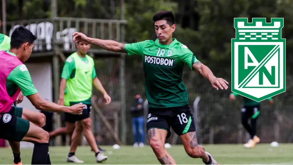 El defensa central de Atlético Nacional ha demostrato seguridad en la salida del balón desde el primer cuarto de cancha.