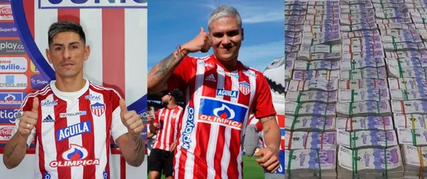 El defensor argentino es una de las nuevas contrataciones de Junior de Barranquilla