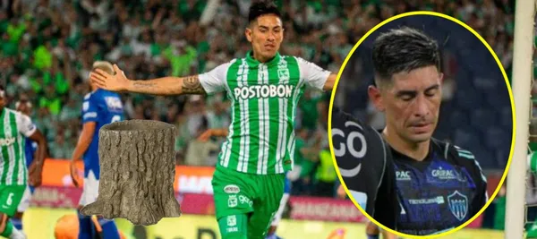 El defensor argentino está lejos de ser el crack que fue con Atlético Nacional