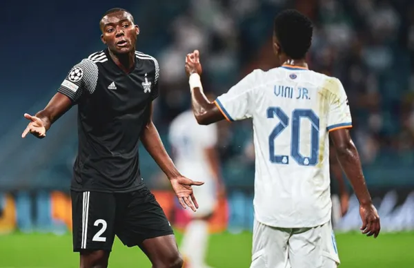 El defensor central colombiano fue uno de los mejores jugadores en la victoria histórica del FC Sheriff Tiraspol contra el Real Madrid.