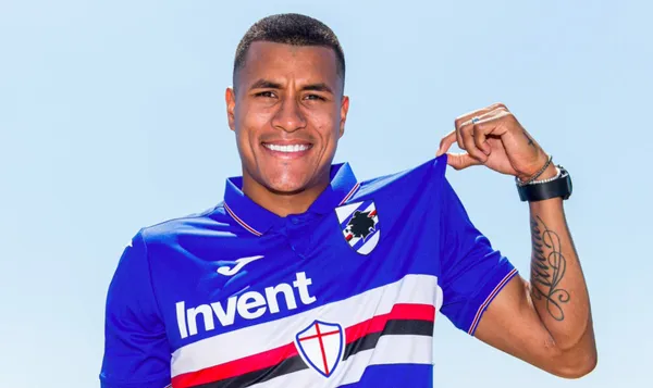 El defensor central colombiano podría salir de su club en Italia.