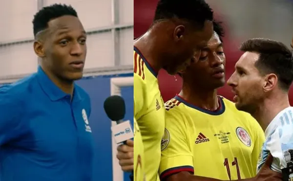 El defensor central de la Selección Colombia quiso aclarar lo sucedido entre él y Lionel Messi.