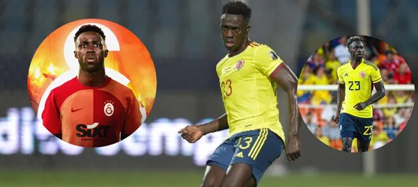 El defensor colombiano recibió una gran noticia del club turco