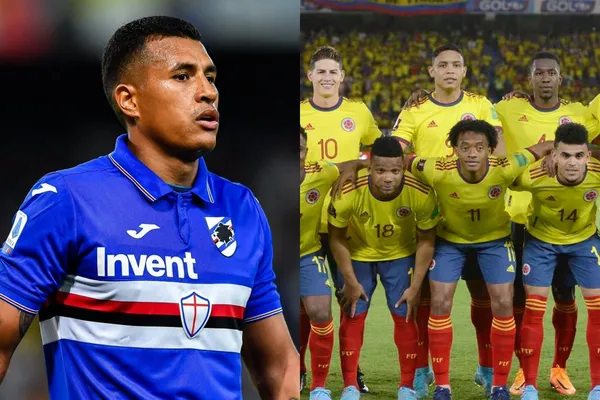 El defensor colombiano regresó a Sampdoria tras su paso por Celta de Vigo de España