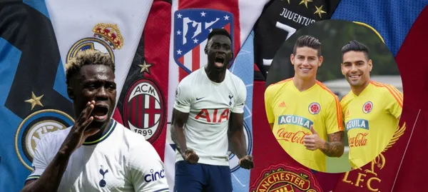 El defensor colombiano saldría del Tottenham de Inglaterra