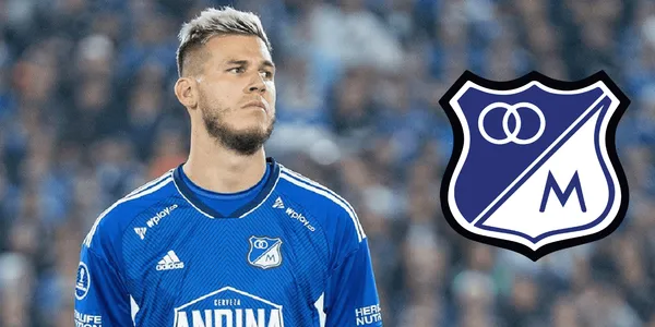 El defensor costarricense Juan Pablo Vargas tiene algunos inconvenientes con Millonarios.